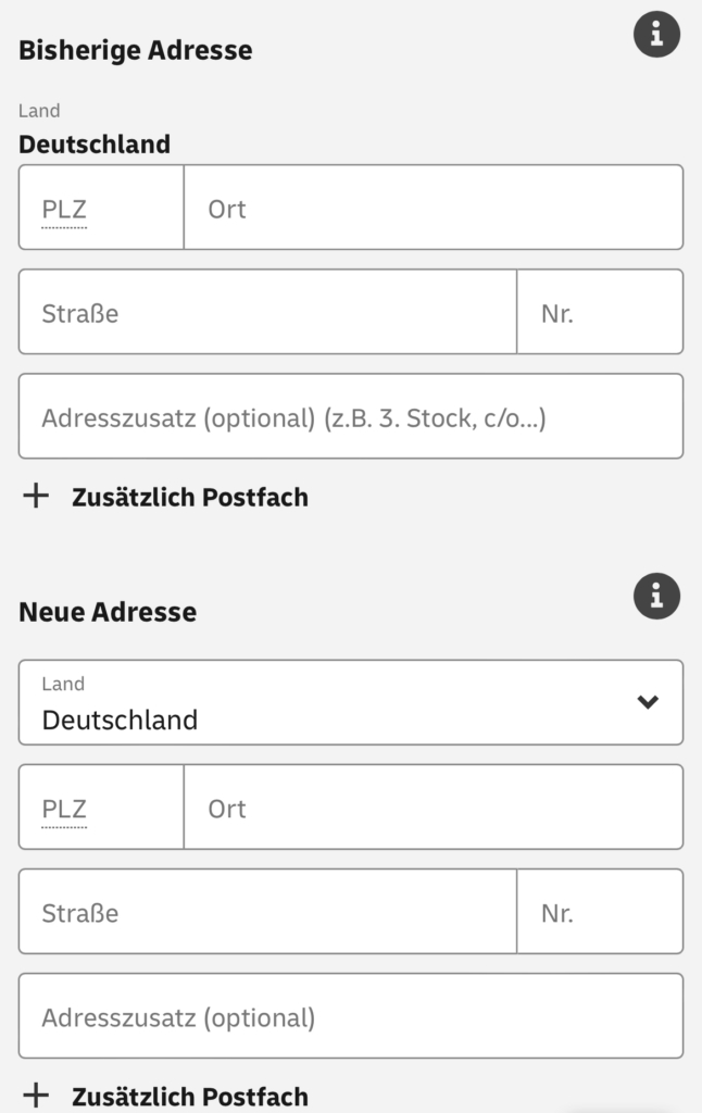 Nachsendeauftrag-Formular Deutsche Post - Richtig online ausfüllen