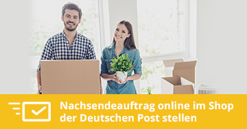 Nachsendeauftrag online stellen