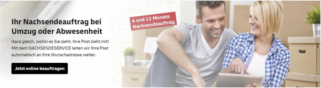 Nachsendeauftrag Deutsche Post